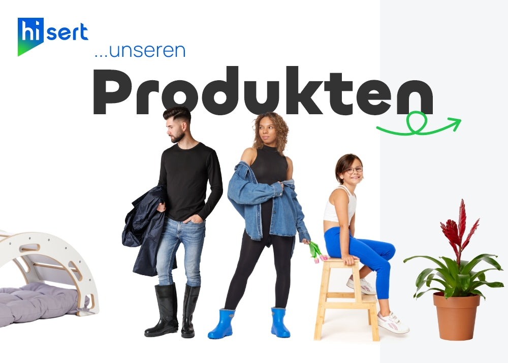 Sag HI zu unseren Produkten