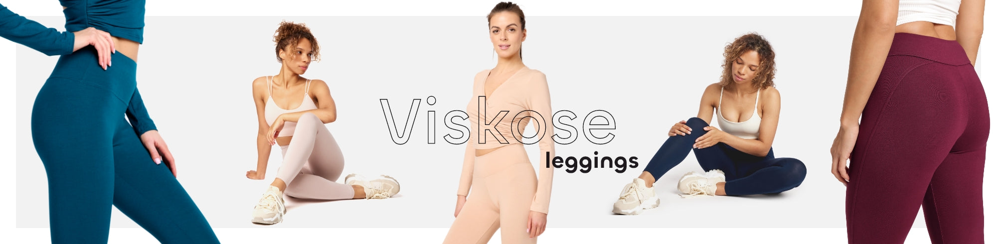 Damen Leggings aus Viskose