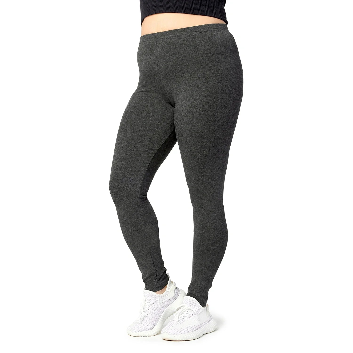 Große Größen Lange Leggings aus Baumwolle MS10-454