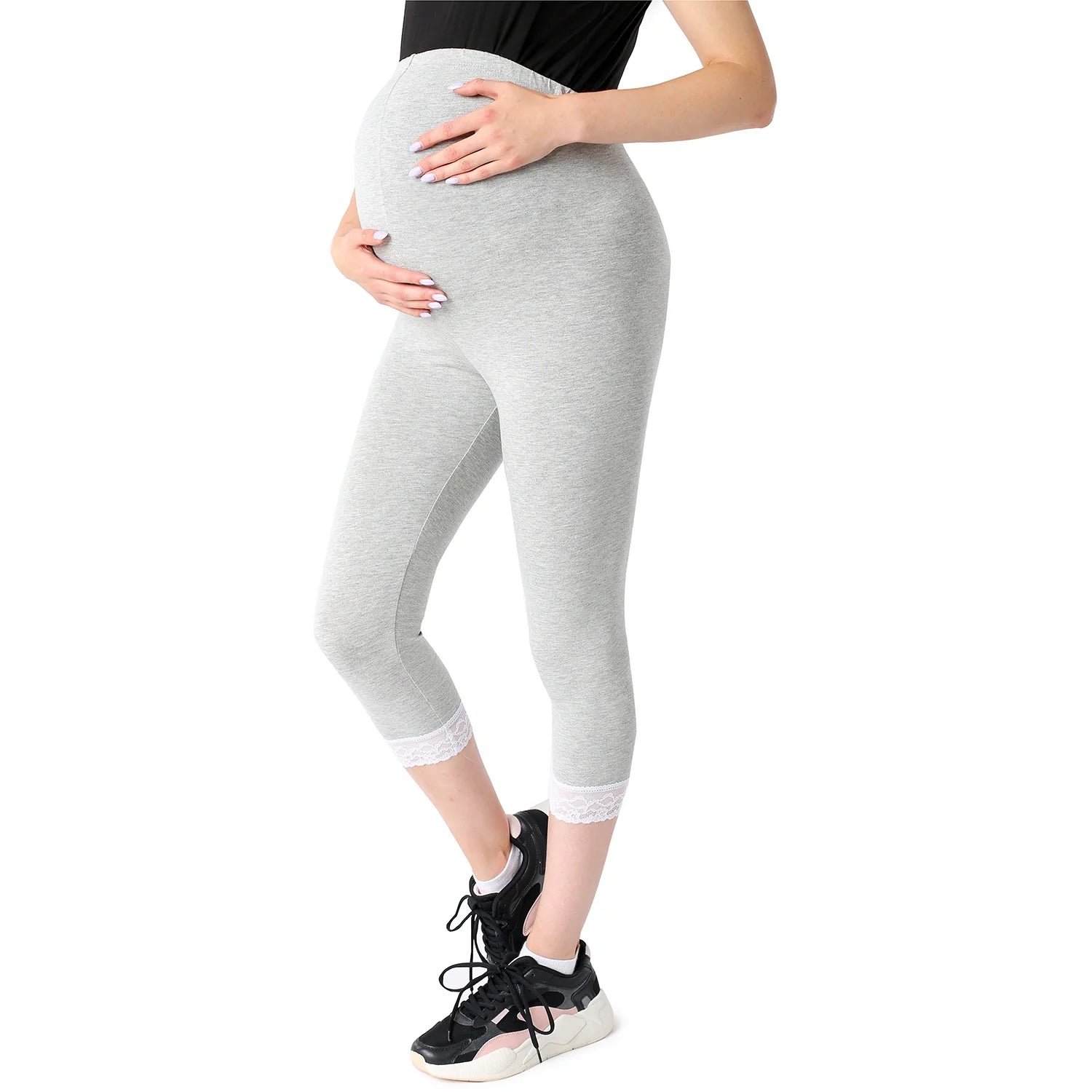 Capri Umstandsleggings aus Viskose BE20-161