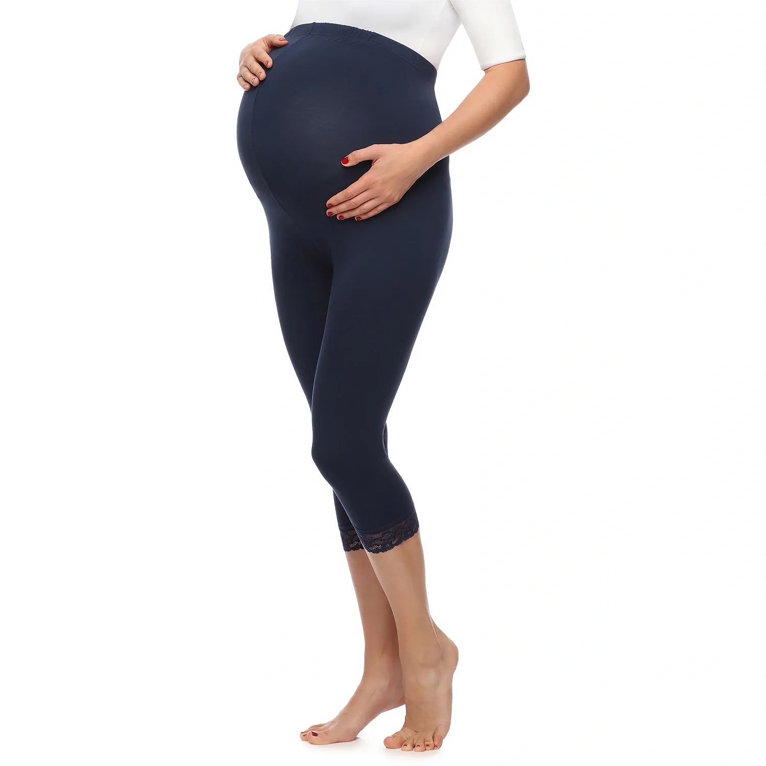 Capri Umstandsleggings aus Viskose BE20-161