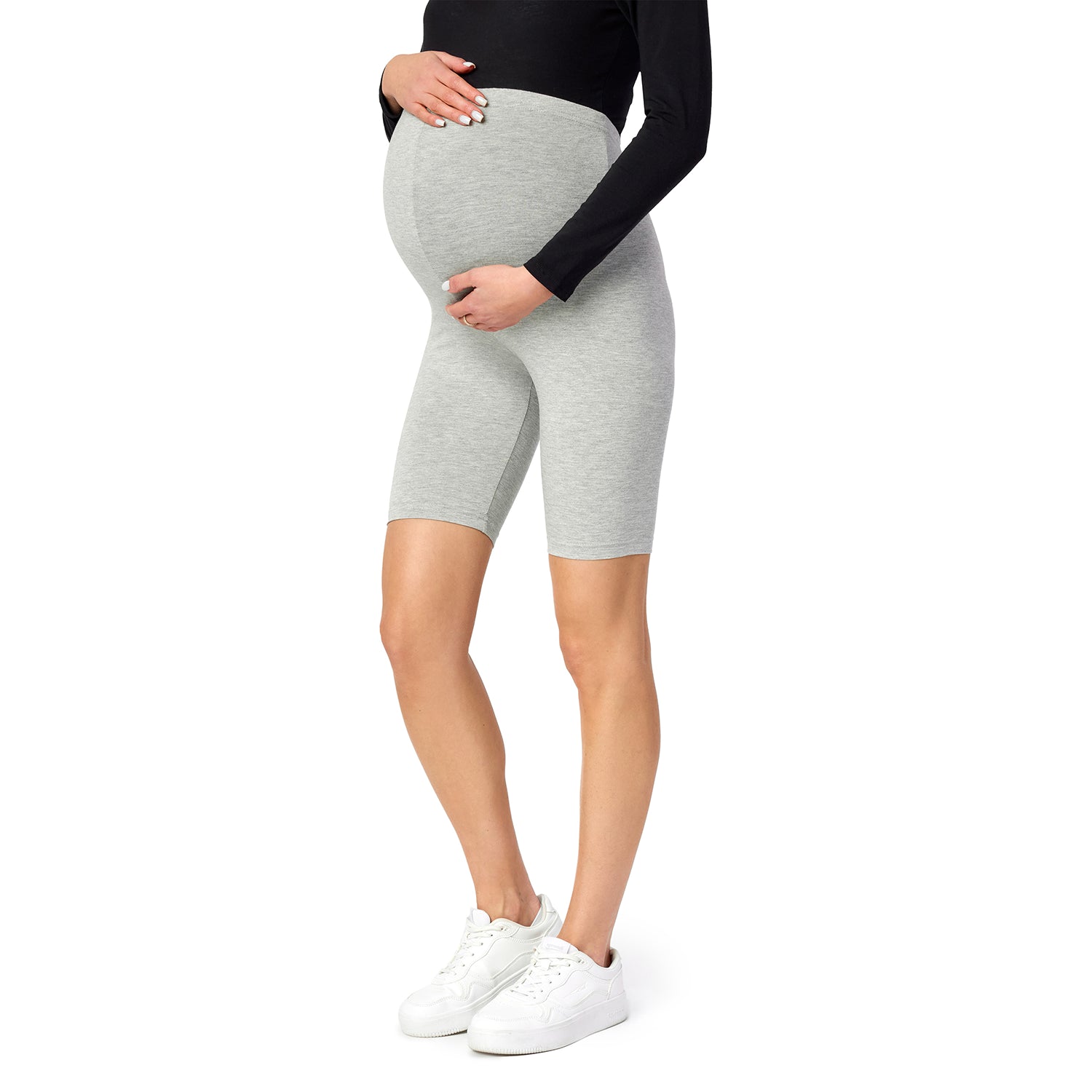 Kurze Umstandsleggings aus Viskose BE-04