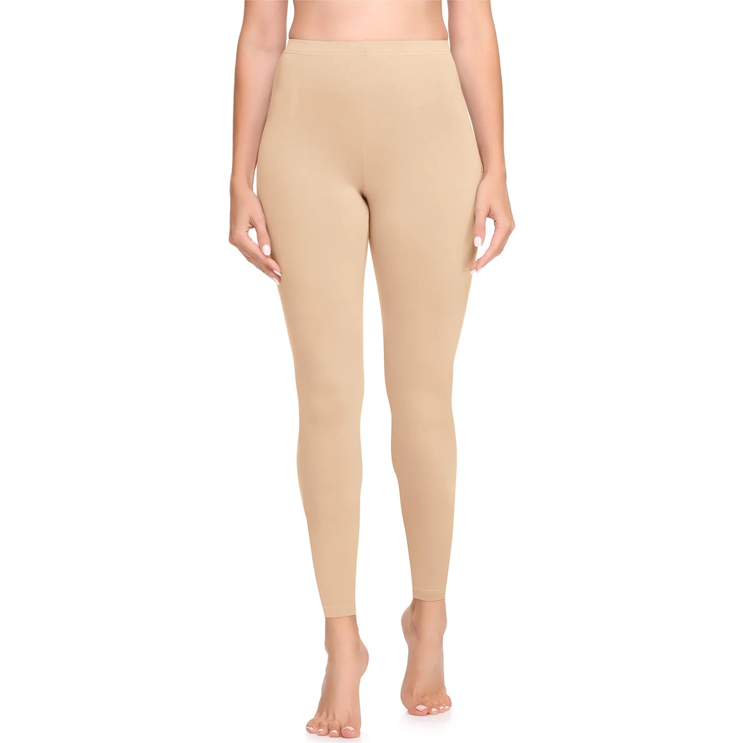 Legging Court Femme Coton Bellivalini - Taille Normal - Confortable - Sport/Détente