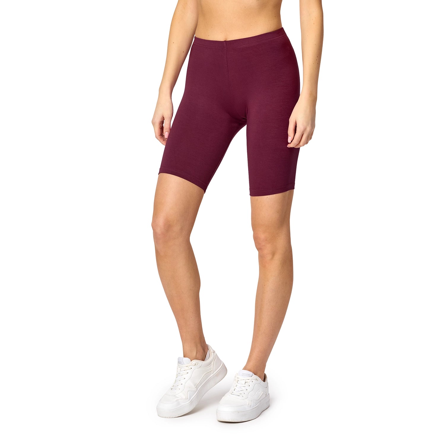 Damen Kurze Leggings aus Viskose BLV50-149