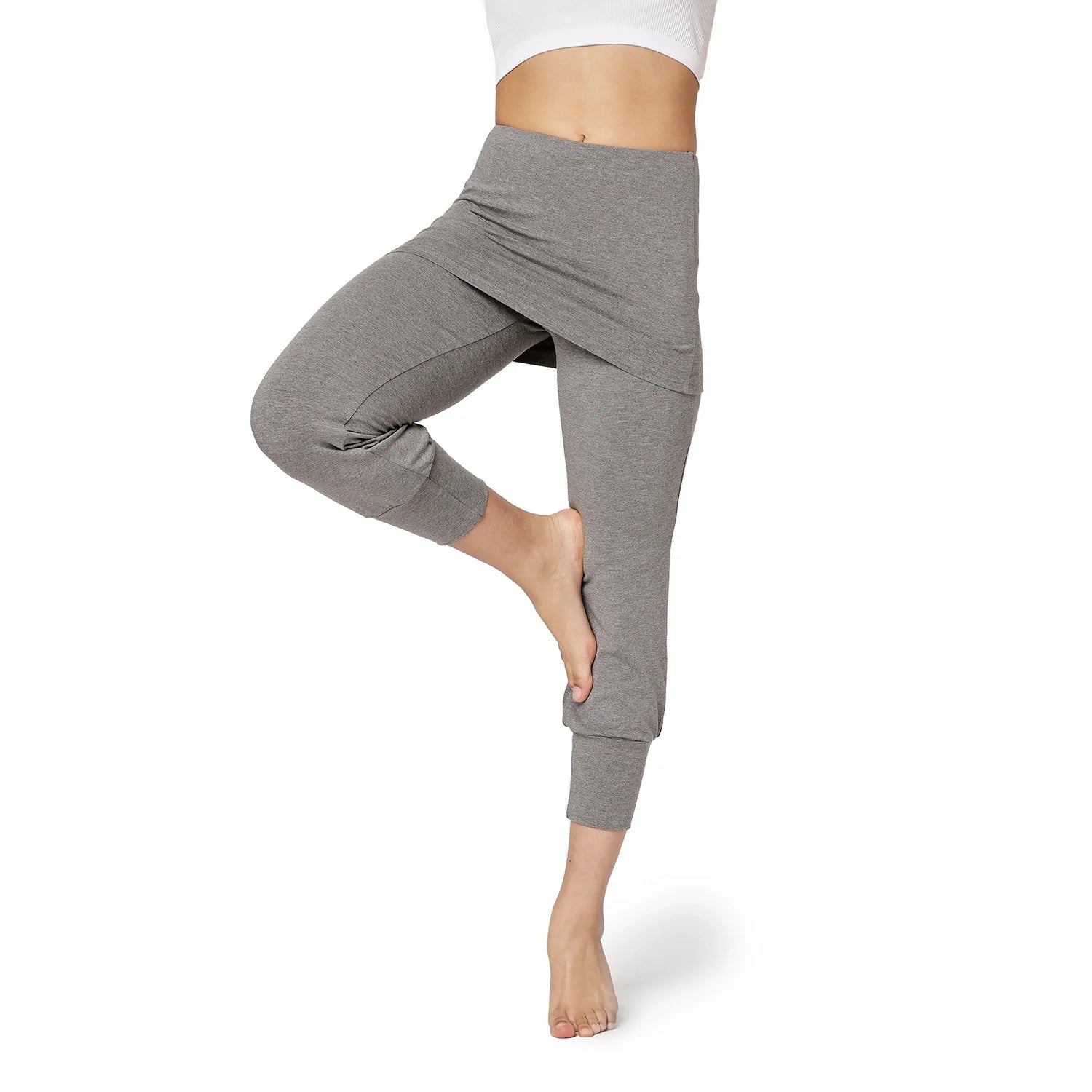 Yoga Hose 3/4 mit Rock BLV50-276