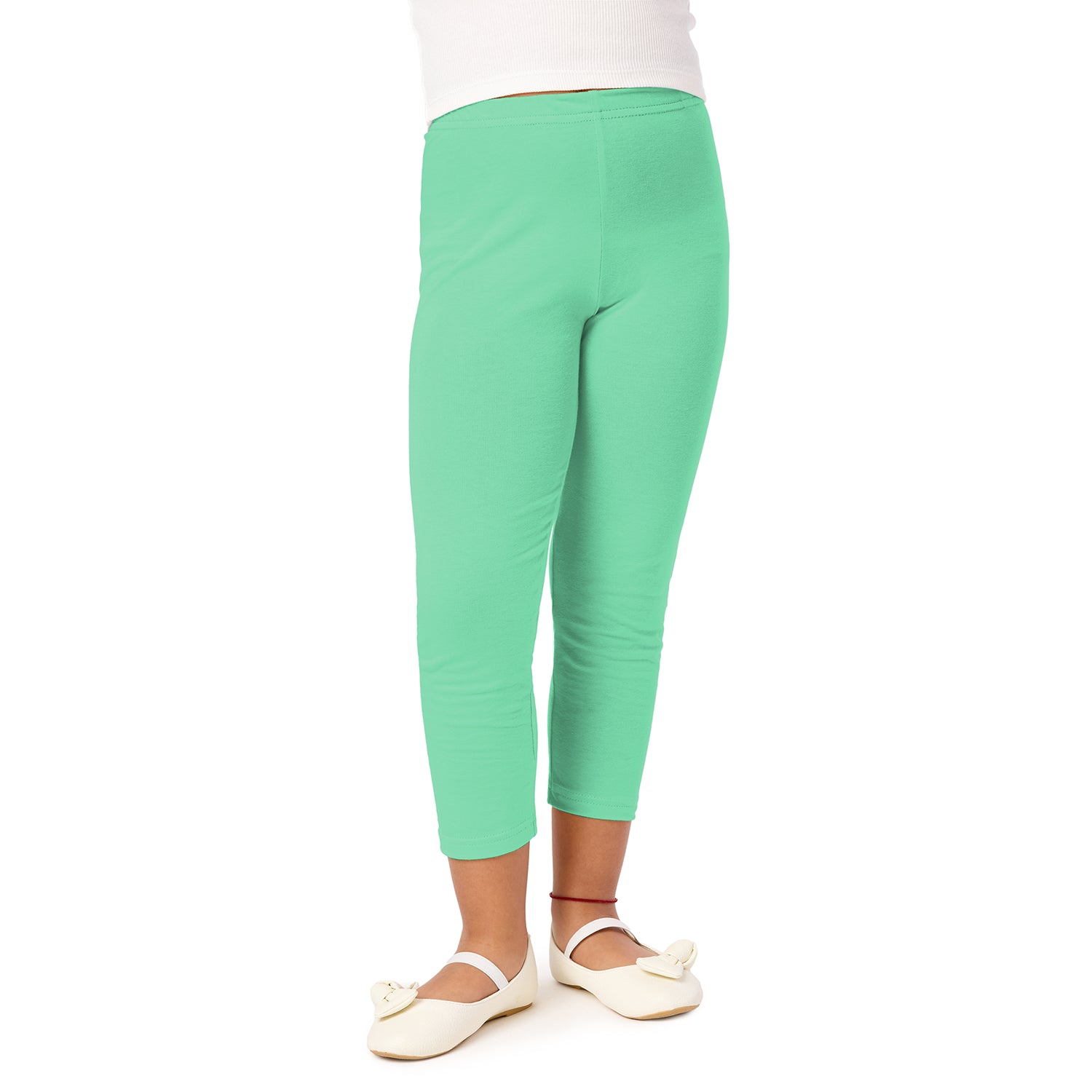 Mädchen Capri Leggings aus Viskose MS10-131 PP2