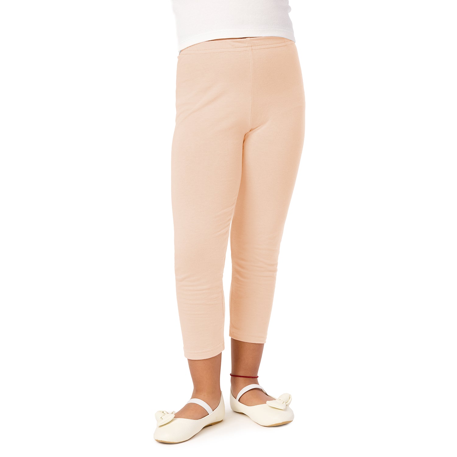 Mädchen Capri Leggings aus Viskose MS10-131