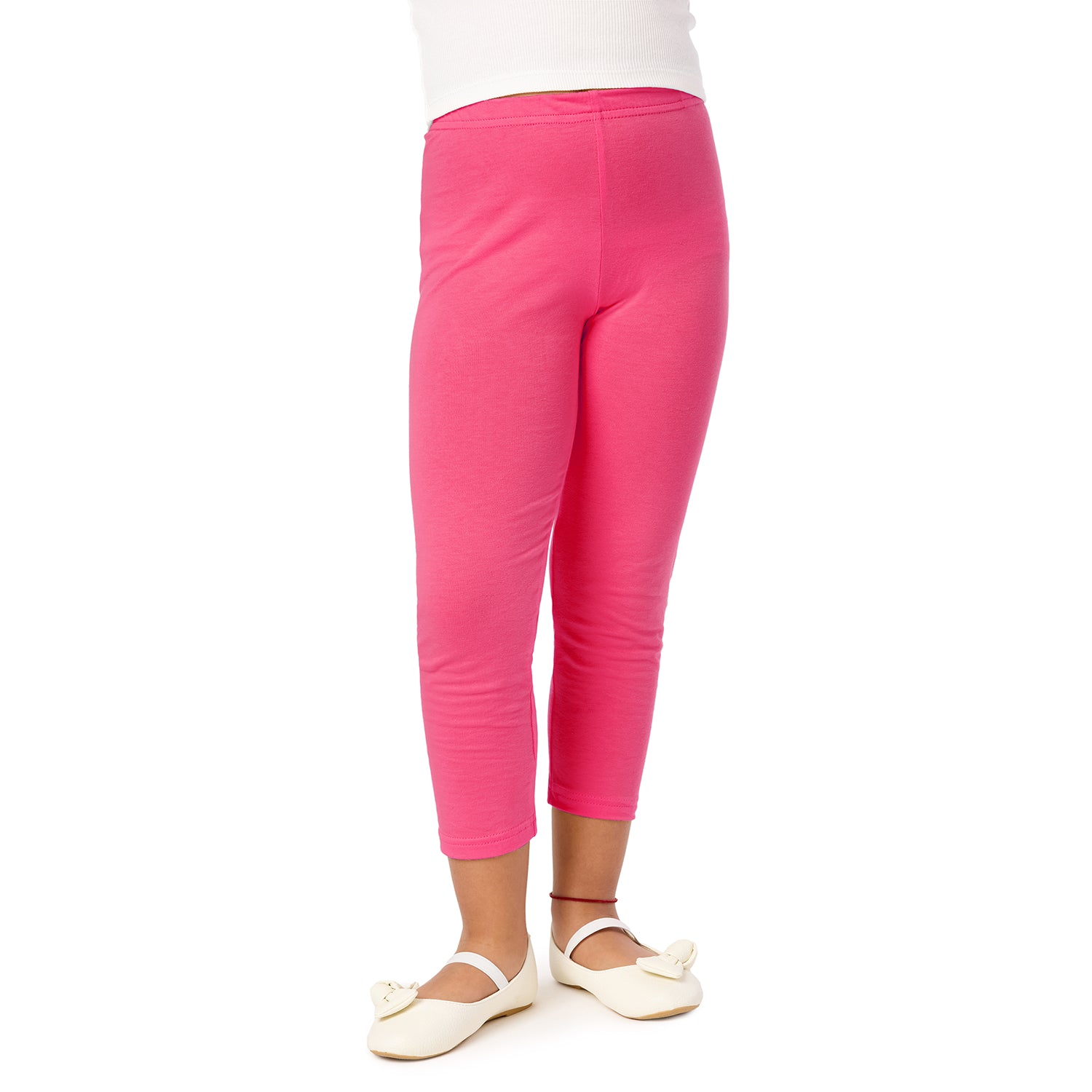 Mädchen Capri Leggings aus Viskose MS10-131