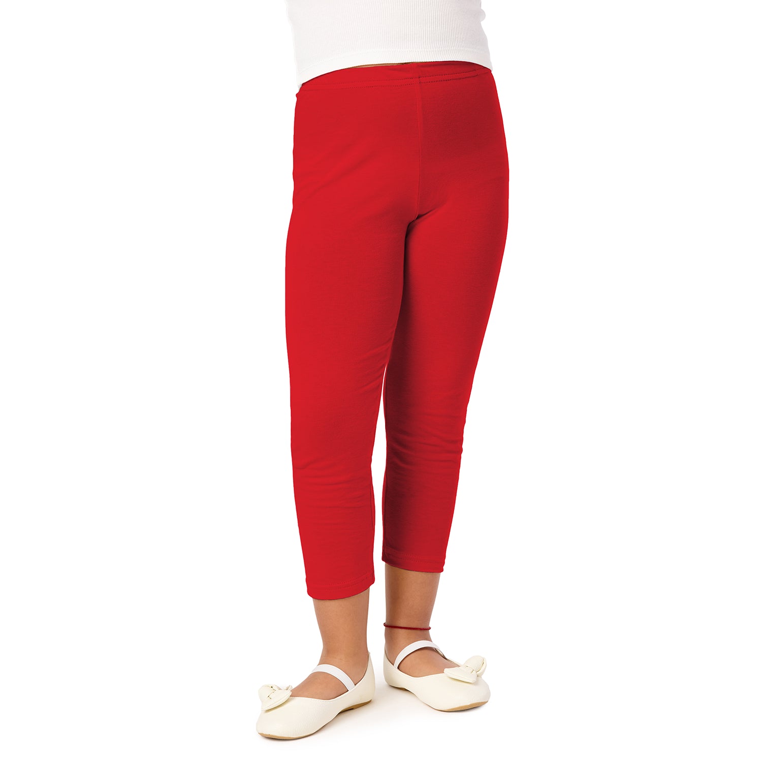 Mädchen Capri Leggings aus Viskose MS10-131