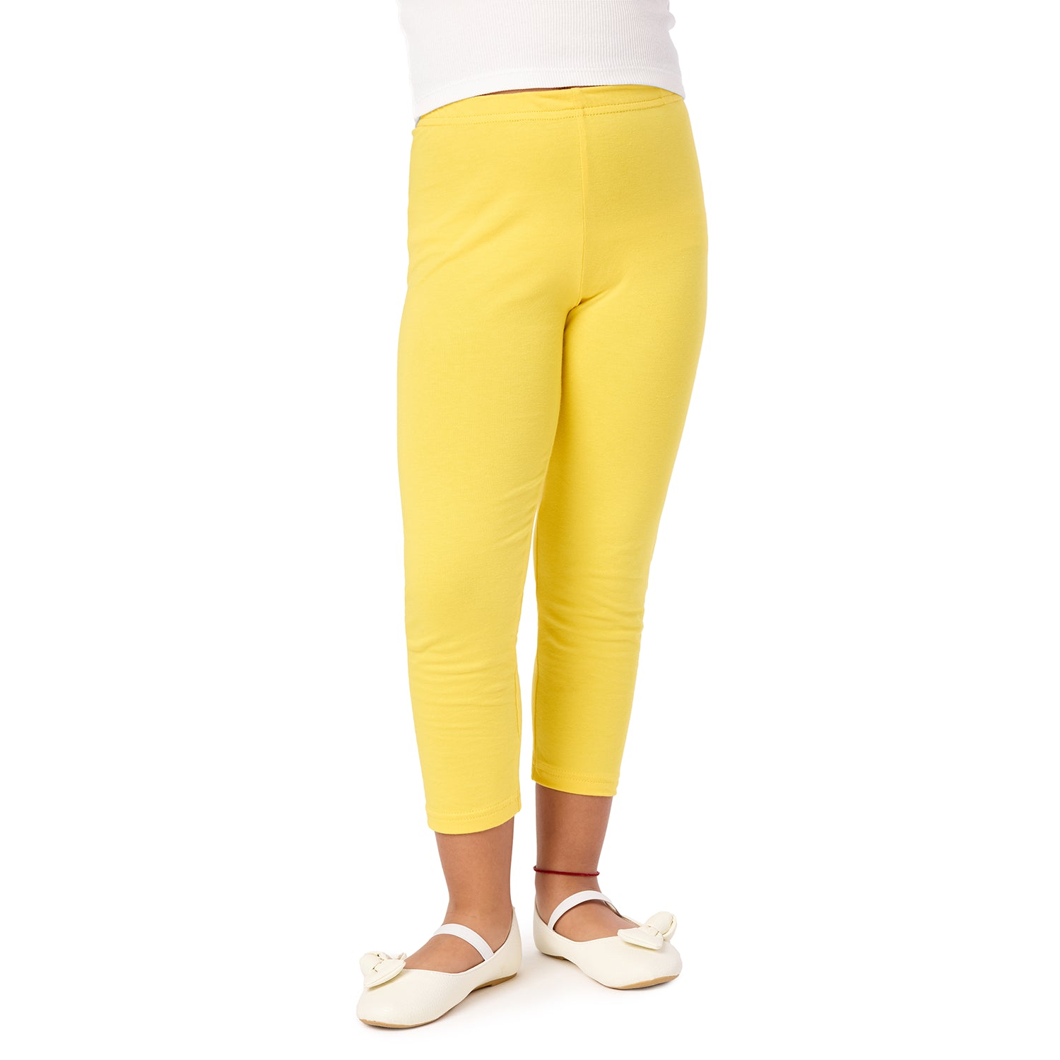 Mädchen Capri Leggings aus Viskose MS10-131 PP3