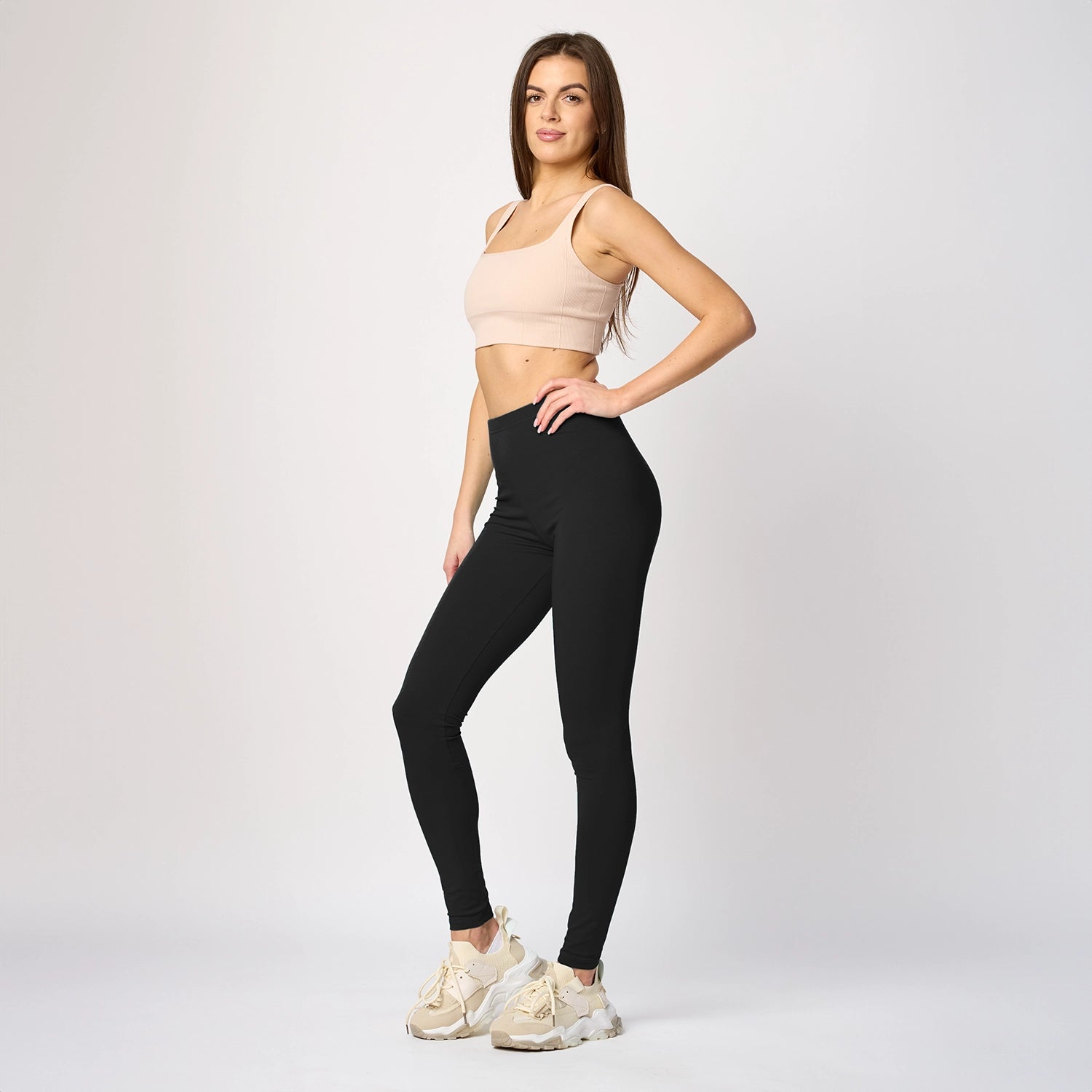 Merry Style Leggings Lunghi Pantaloni con Pizzo Donna MS10-310(Rosa Cipria,XS Merry Style Leggings Lunghi Pantaloni con Pizzo Donna MS10-310(Rosa Cipria,XS