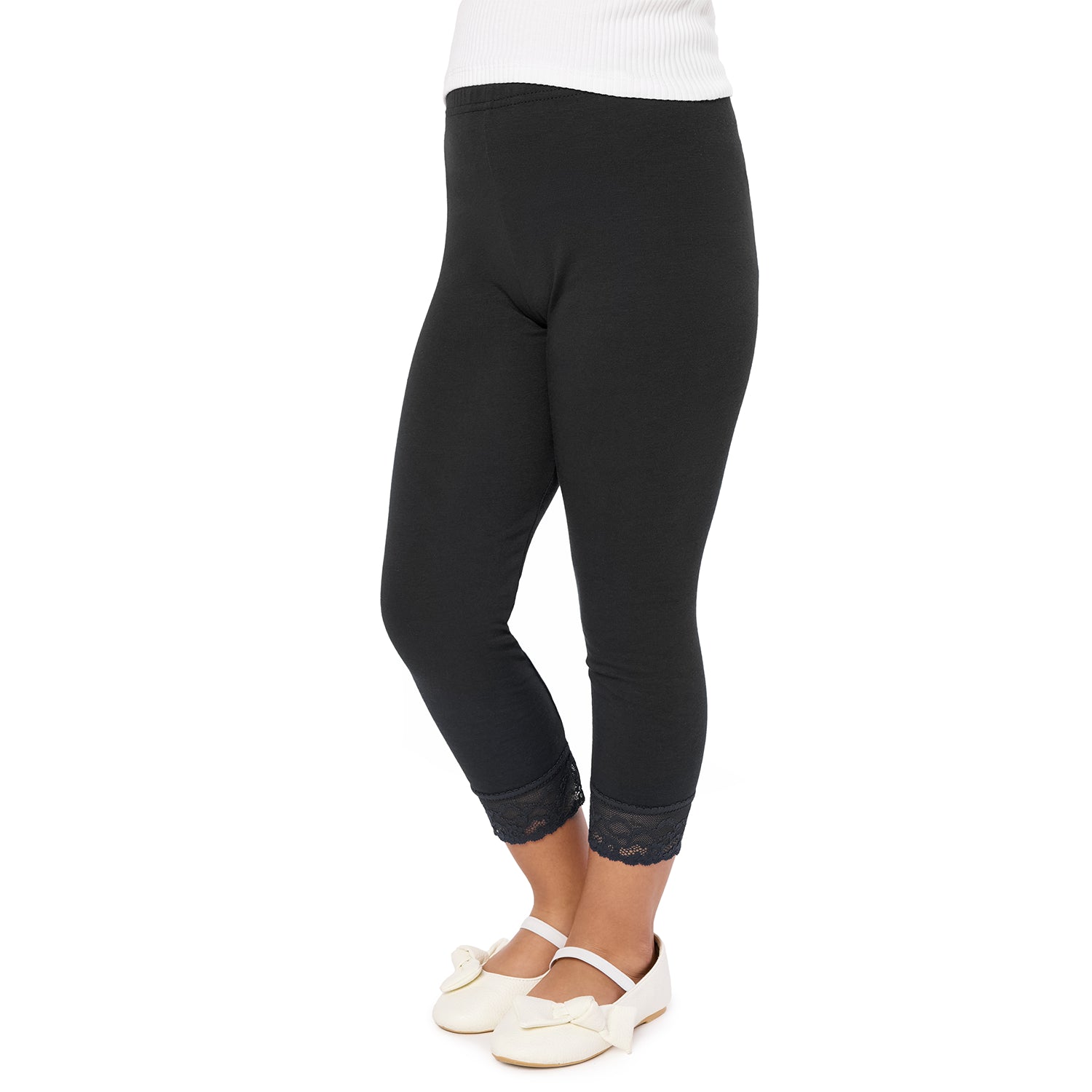 Mädchen Capri Leggings aus Viskose MS10-293 PP2