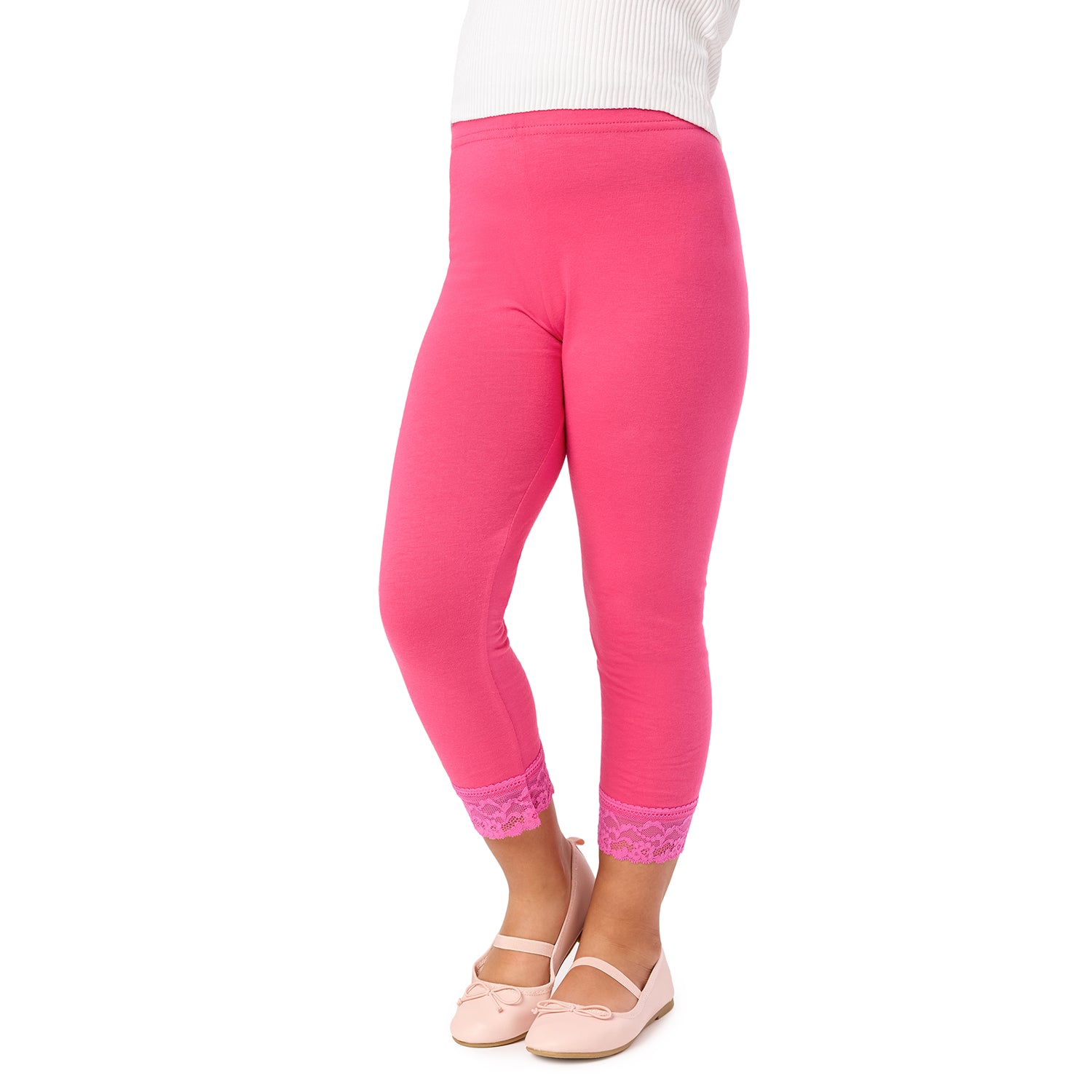 Mädchen Capri Leggings aus Viskose MS10-293 PP2