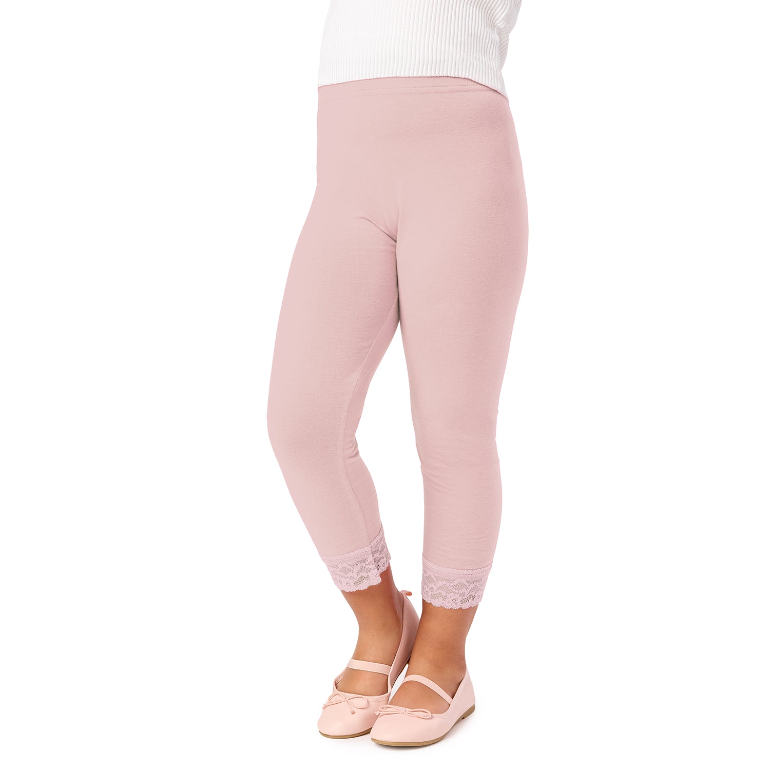 Mädchen Capri Leggings aus Viskose MS10-293