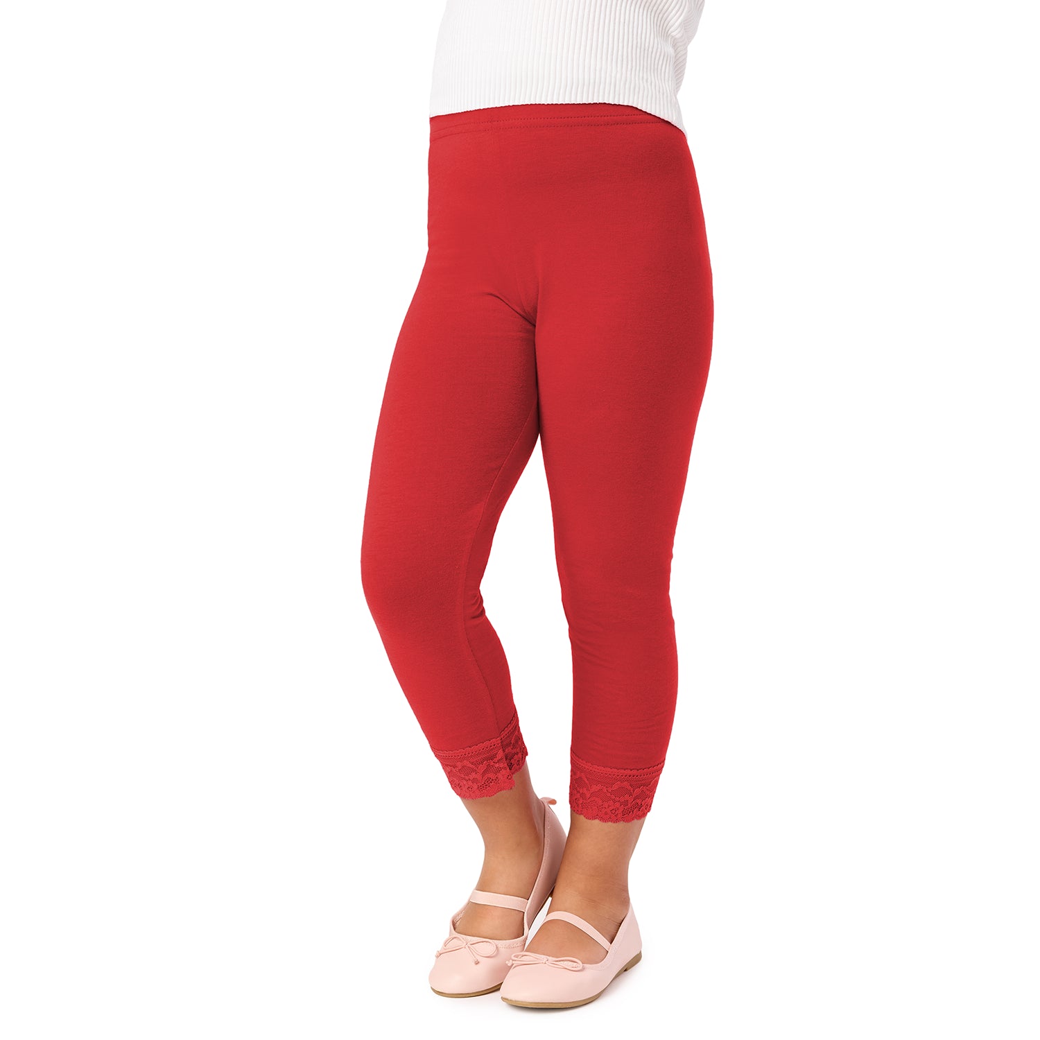 Mädchen Capri Leggings aus Viskose MS10-293 PP2