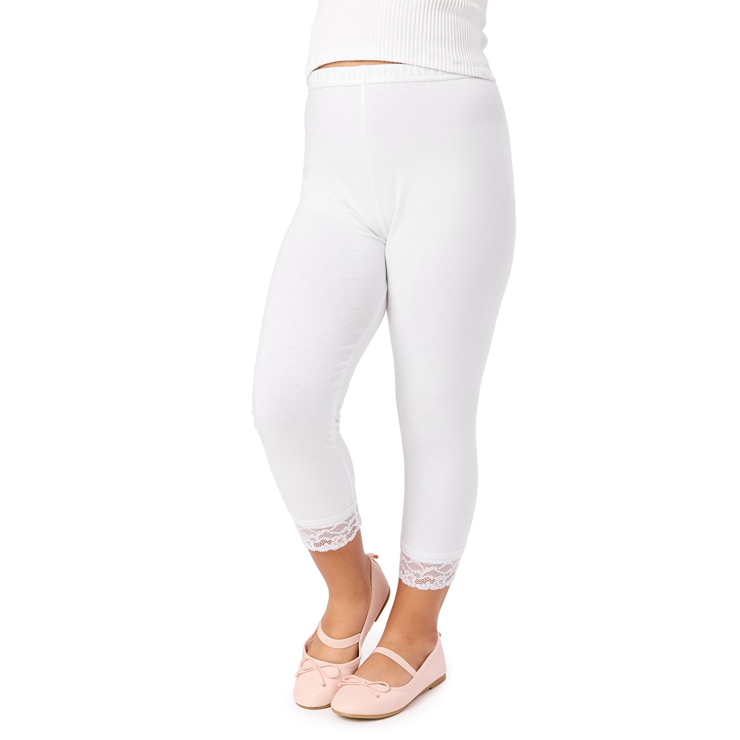 Mädchen Capri Leggings aus Viskose MS10-293 PP2