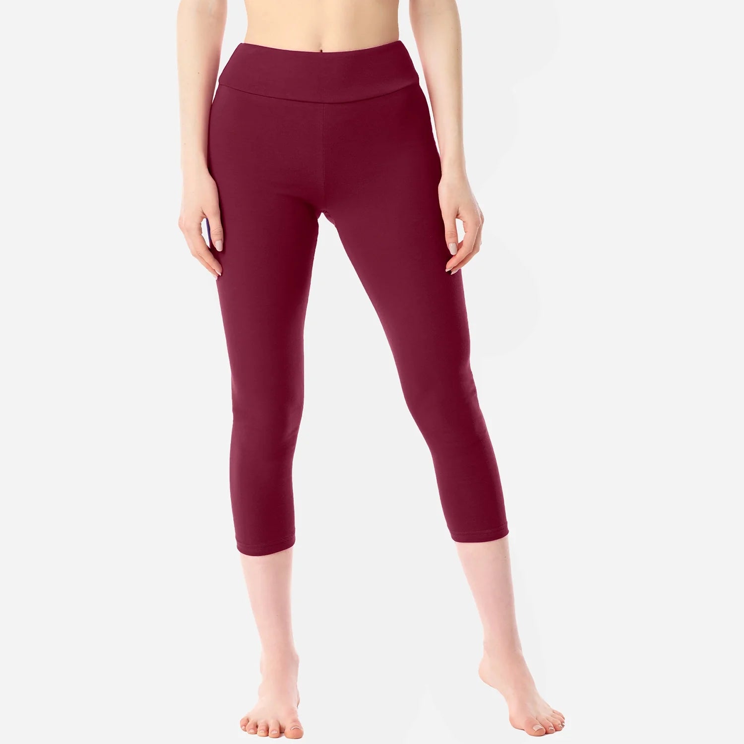 Capri Leggings aus Baumwolle MS10-430